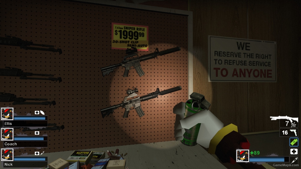 suppressed Colt M733 BHD M16 [Military Sniper] (request)
