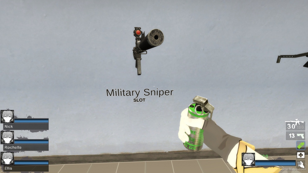 suppressed Colt M733 BHD M16 [Military Sniper] (request)