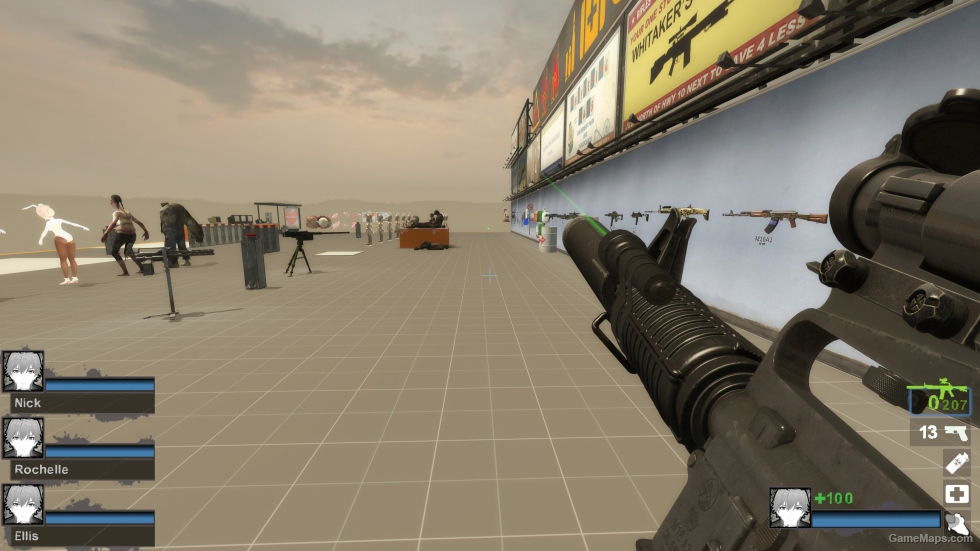 suppressed Colt M733 BHD M16 [Military Sniper] (request)