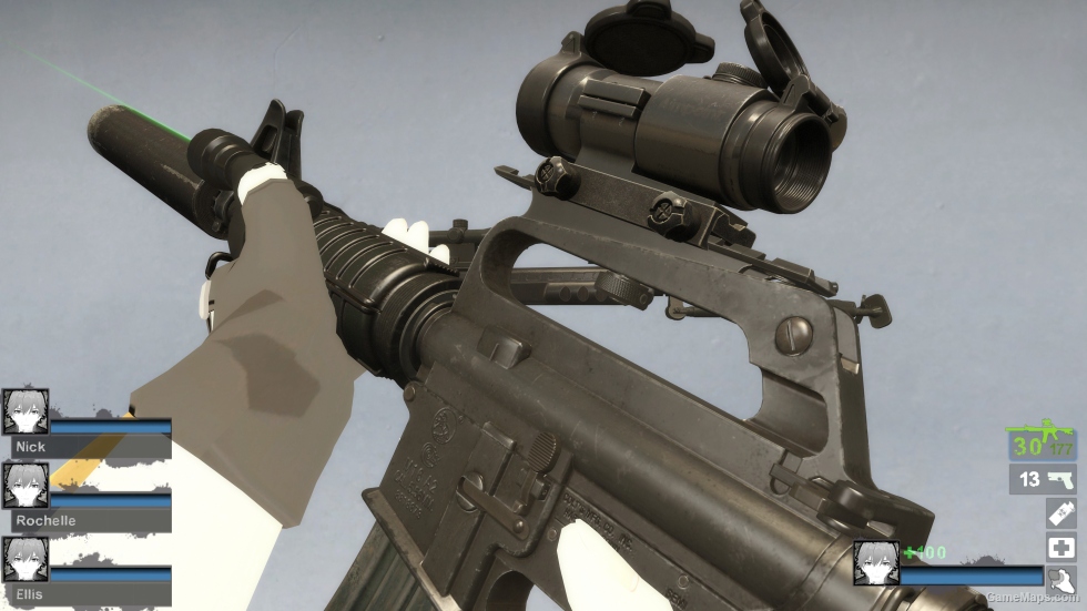 suppressed Colt M733 BHD M16 [Military Sniper] (request)