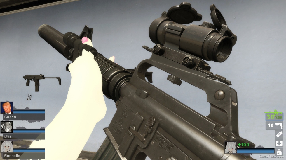 suppressed Colt M733 BHD M16 [Sound fix Ver]