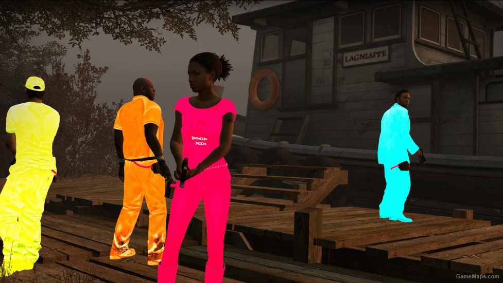 survivors-fluo (Left 4 Dead 2) - GameMaps