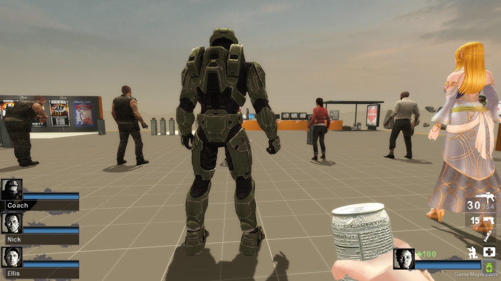 Survivors H3A Master Chief (request) 8-Survivor Split Version