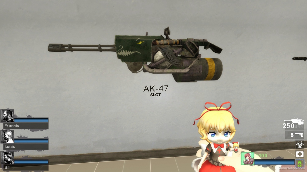 T-800 Minigun [Replace AKM]