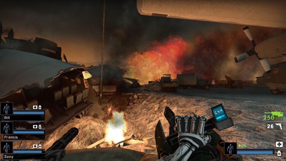T-800 Minigun [Replace AKM]