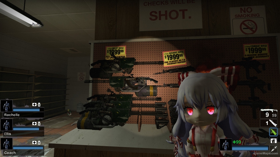 T-800 Minigun [Replace AKM]