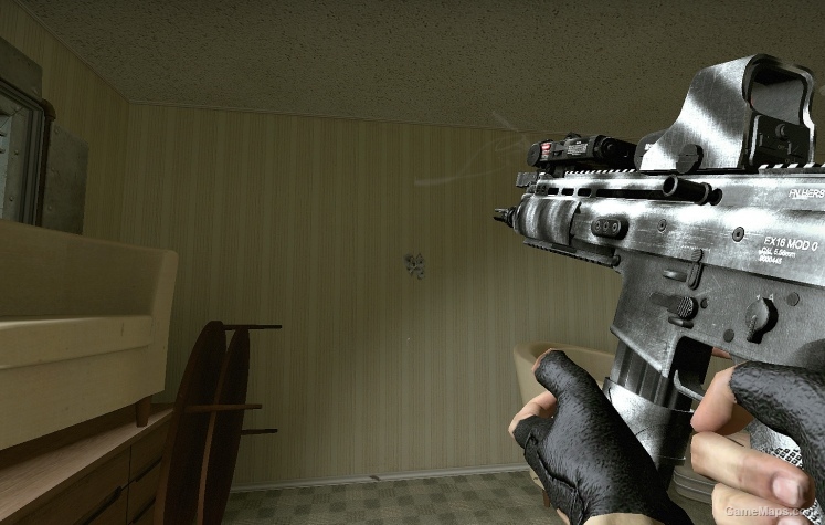 Tactical Arctic Stripe SCAR-L