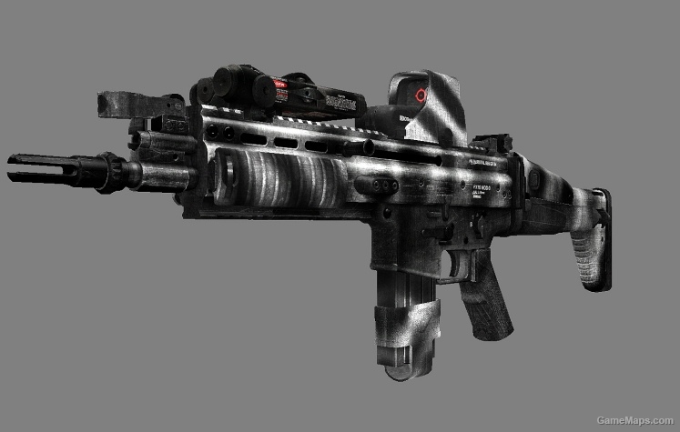 Tactical Arctic Stripe SCAR-L