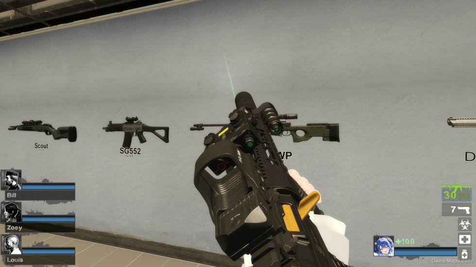 TacYL QBZ191AR replace Rifle (version 2)