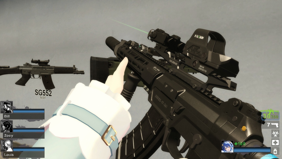 TacYL QBZ191AR replace Rifle (version 2)