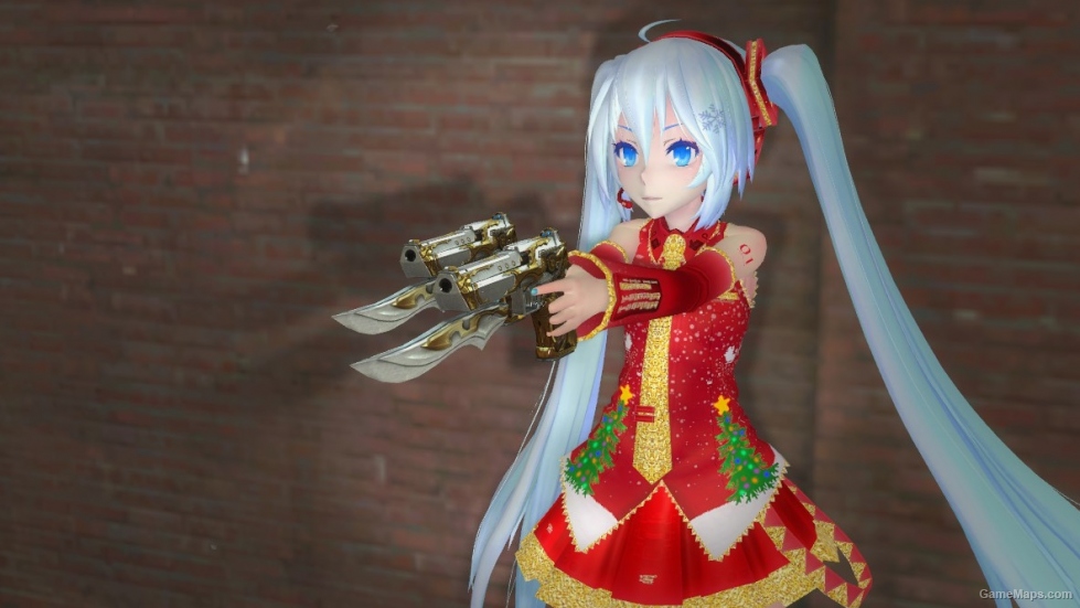 Tda Christmas Miku (Rochelle)