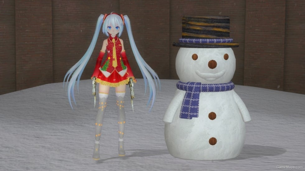 Tda Christmas Miku (Zoey)