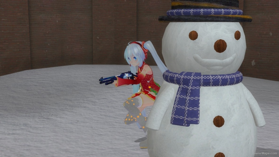 Tda Christmas Miku (Zoey)