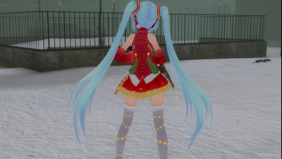 Tda Christmas Miku (Zoey)