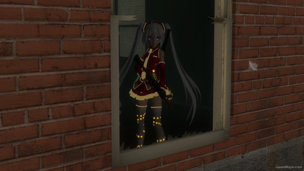 Tda Christmas Miku (Zoey)