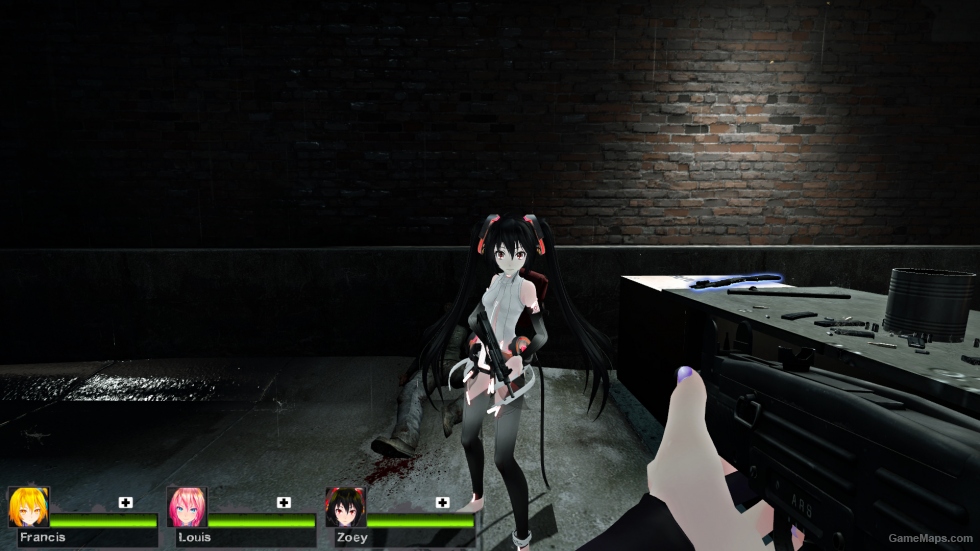 Tda Kuro Miku Append: Clean (v2) (ZOEY)