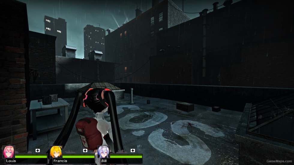 Tda Kuro Miku Append: Clean (v2) (ZOEY)