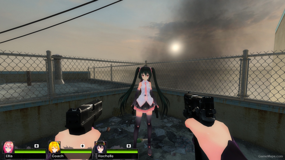 Tda Zatsune Miku: Clean (v2) (ROCHELLE)
