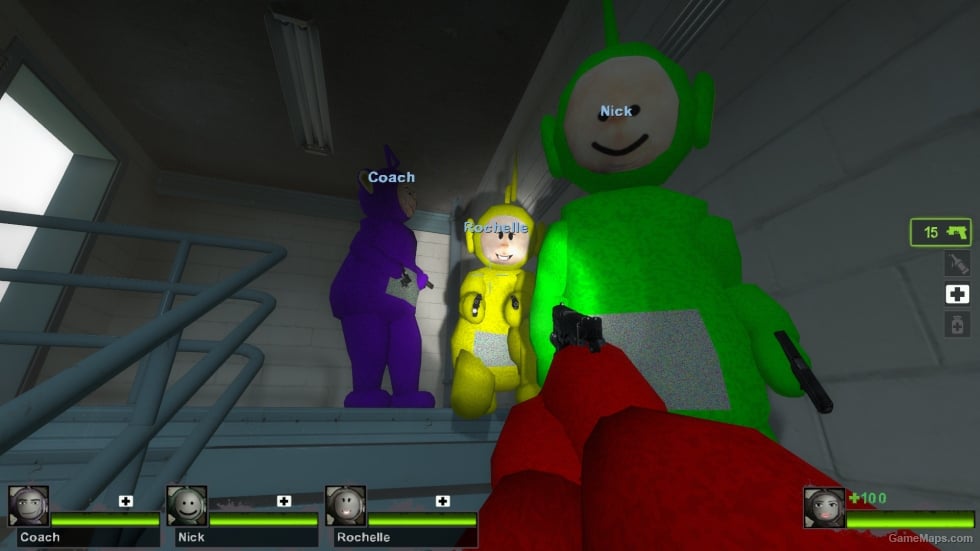 Teletubbies with Roblox faces (L4D1/L4D2)