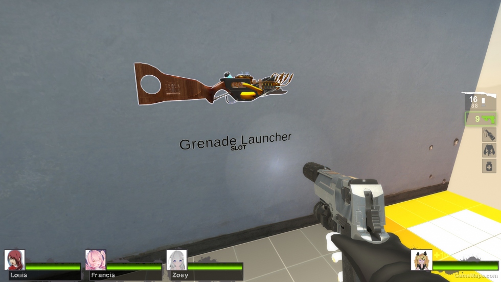 Tesla Prototype (Grenade Launcher)