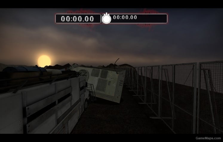 The Battlefield - Screenshot from the first playable version of the map The Battlefield
