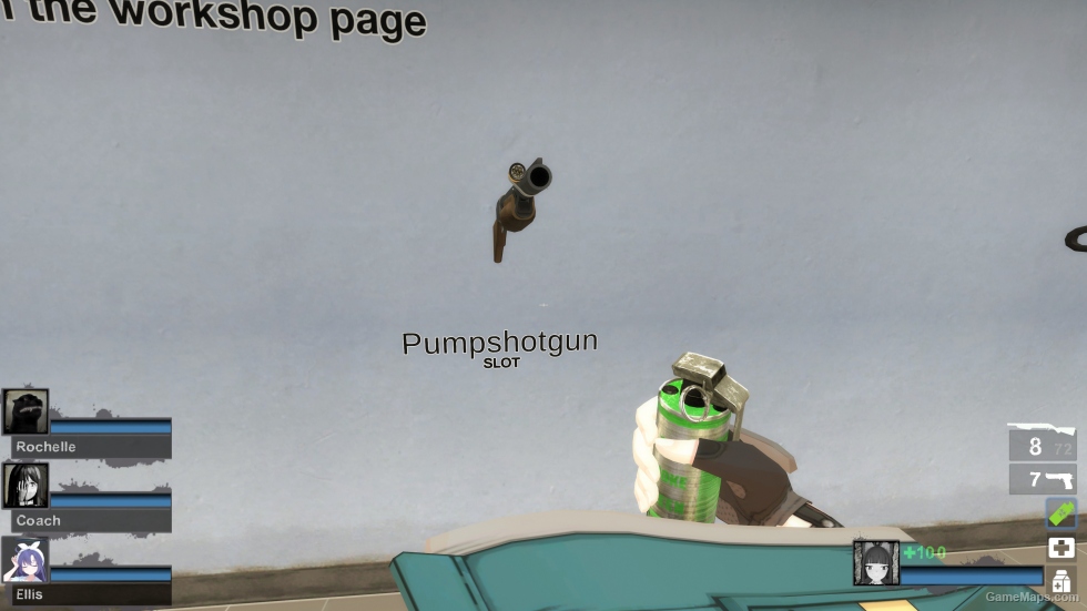 The Extended Shotgun Replacing PumpShotgun [Add Sound Ver] (request)