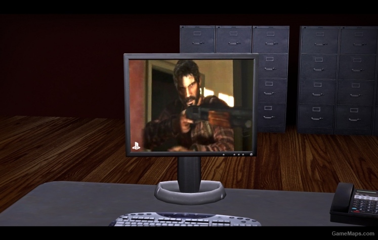 The Last of Us trailer on PC Screen