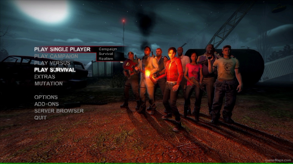 The Last Stand Background video for Left 4 Dead 2 main menu