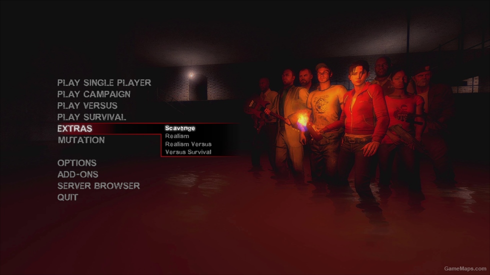 The Passing Background video for Left 4 Dead 2 main menu
