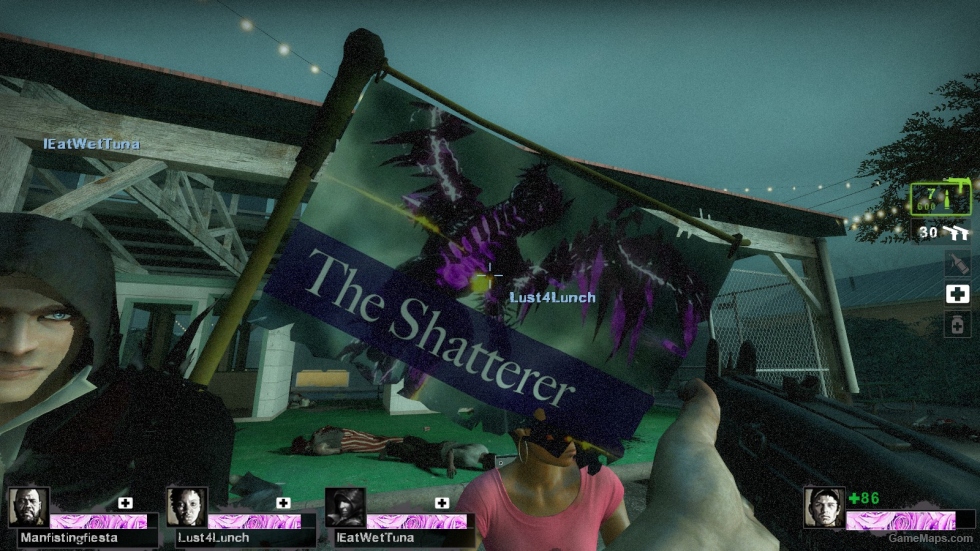 the shatterer flag