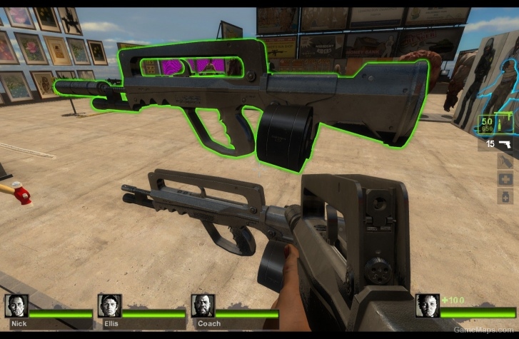 The Spork's Famas G2 (Silenced SMG)