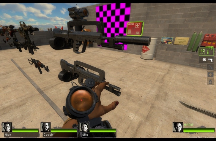 The Spork's Famas G2 Full (Silenced SMG)