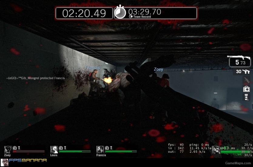 The Zombie Cutter Sv. L4D1 Port