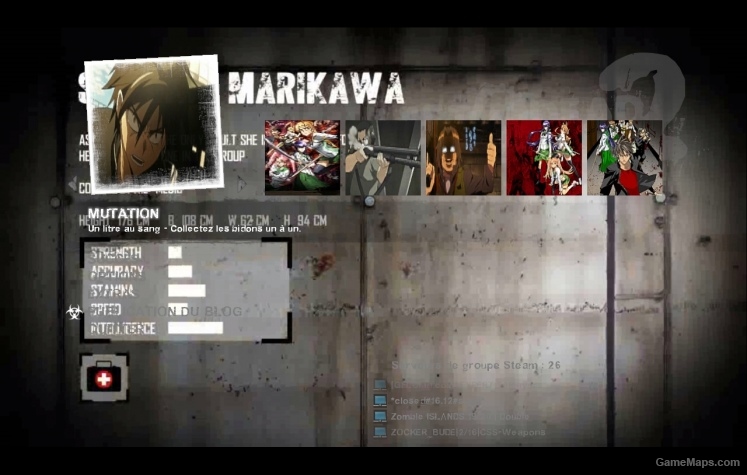 theme menu principal HOTD