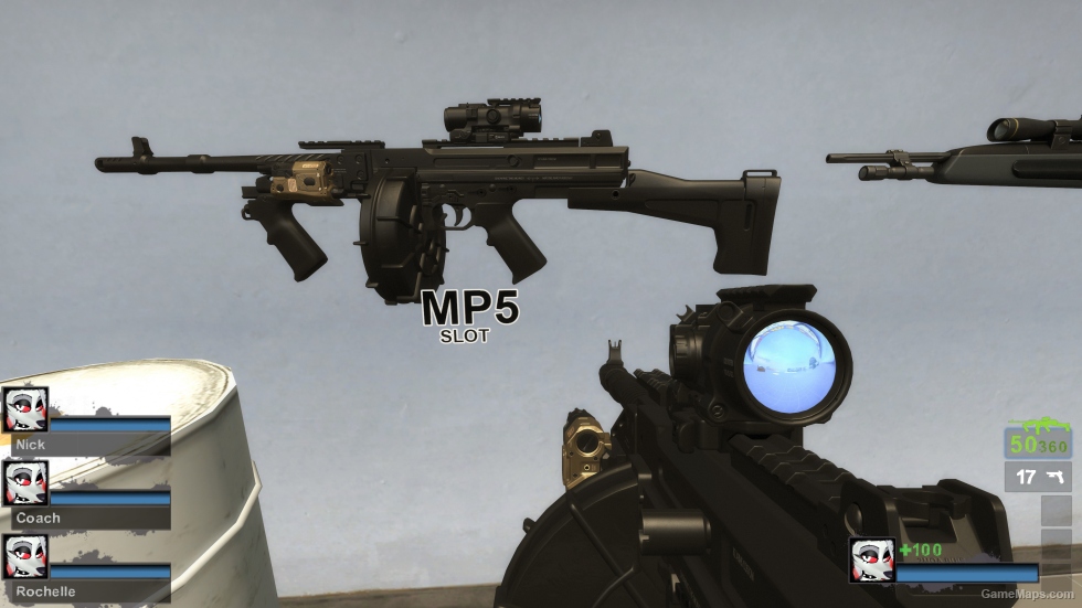 Thompson M1928 Tactical Custom S.W.A.T (MP5N) [request]