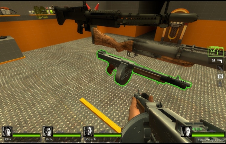Thompson Submachine Gun (AK47)