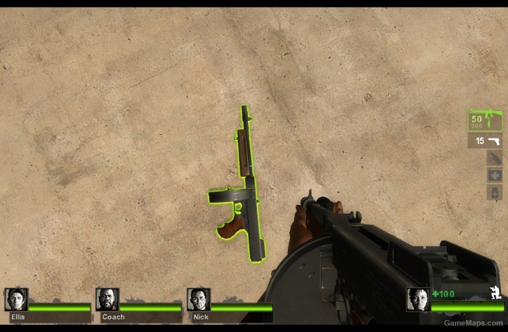 Thompson Submachine Gun (m16)