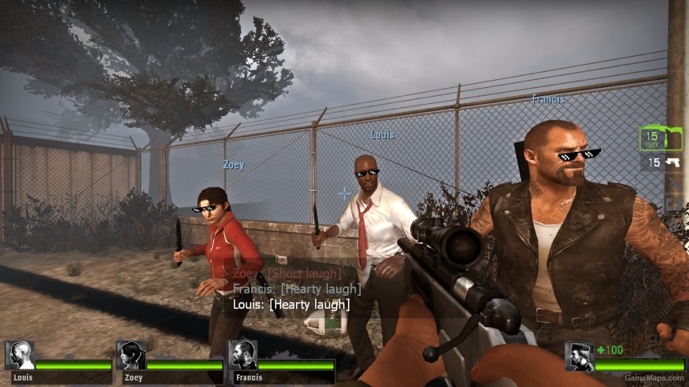 Thug Life Glasses X Knife [Knife - Extra effect]