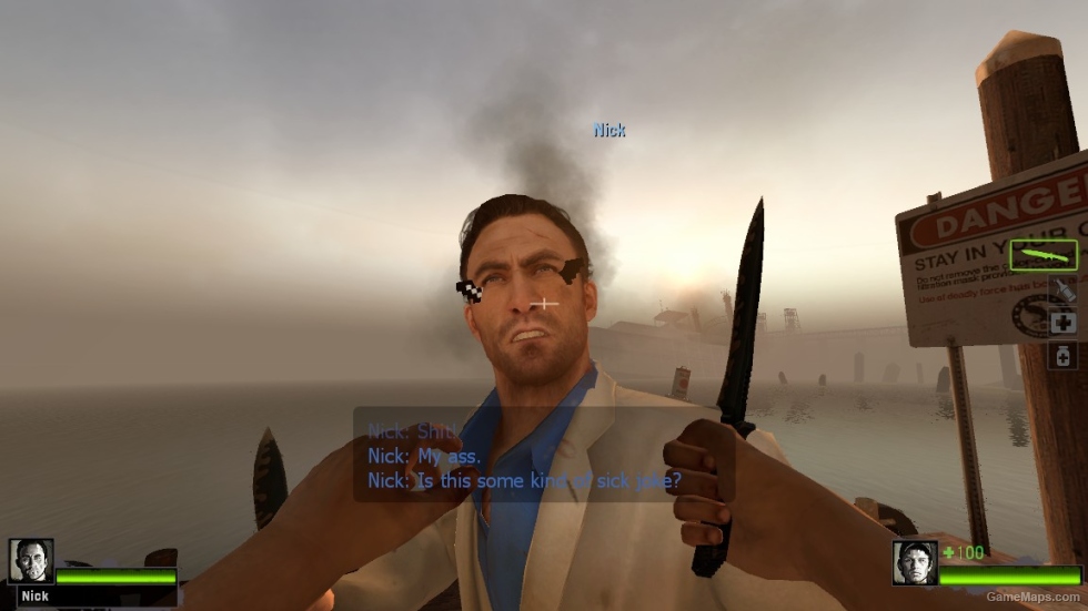 Thug Life Glasses X Knife [Knife - Extra effect]