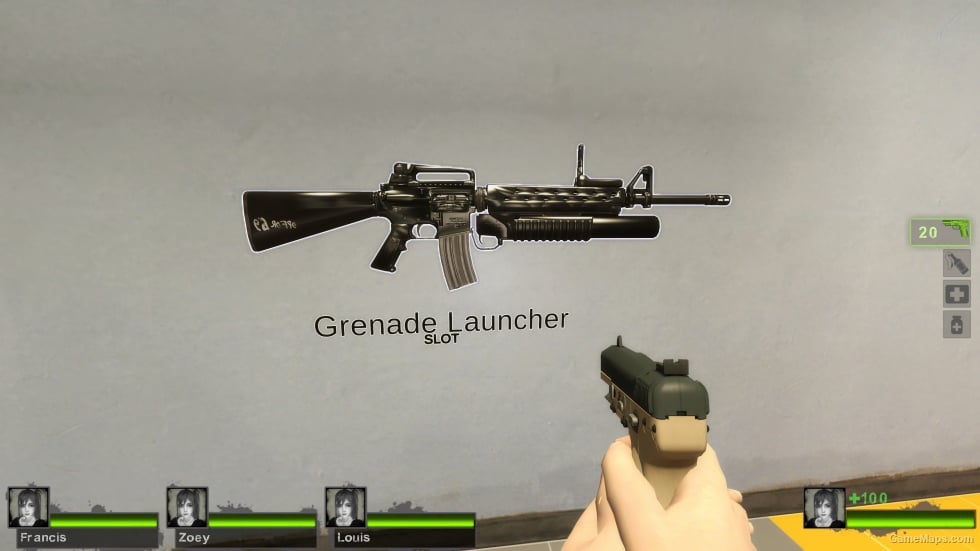 Tigg's M203 (grenade launcher) v3 Secondary Slot