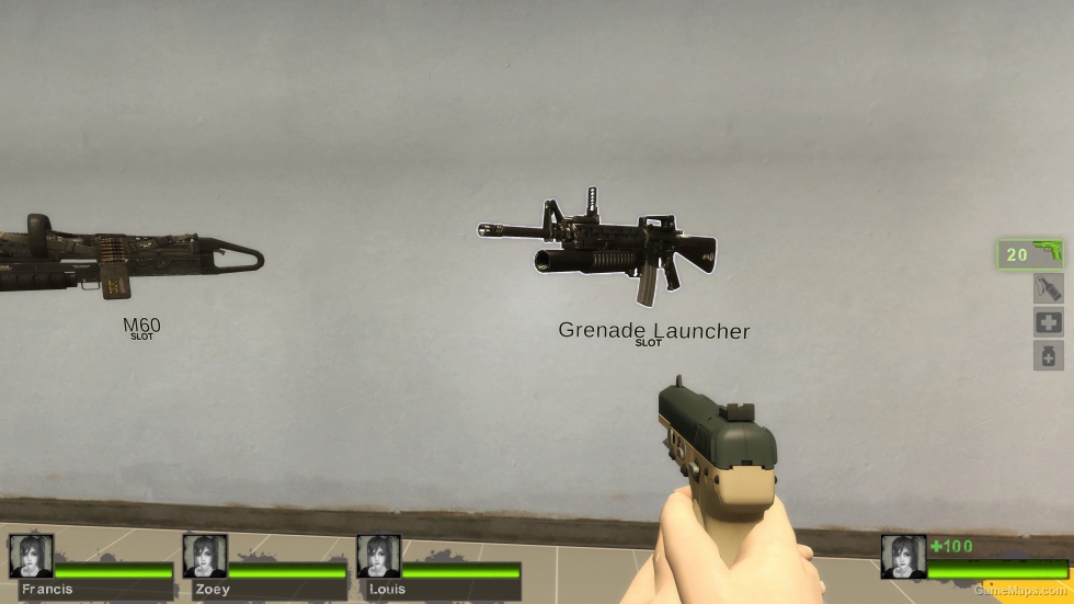 Tigg's M203 (grenade launcher) v3 Secondary Slot
