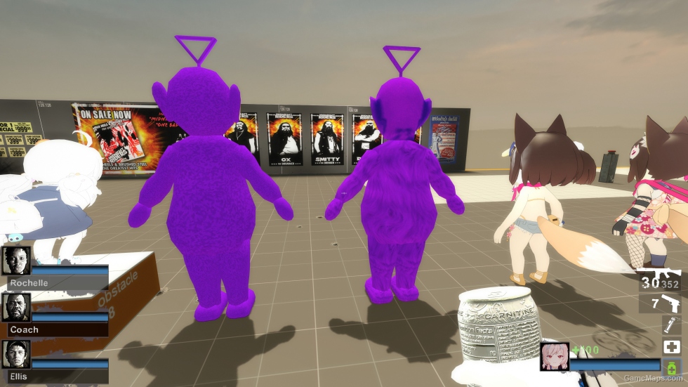 Tinky Winky (Slendytubbies) Over Hunter (Remake) (request)
