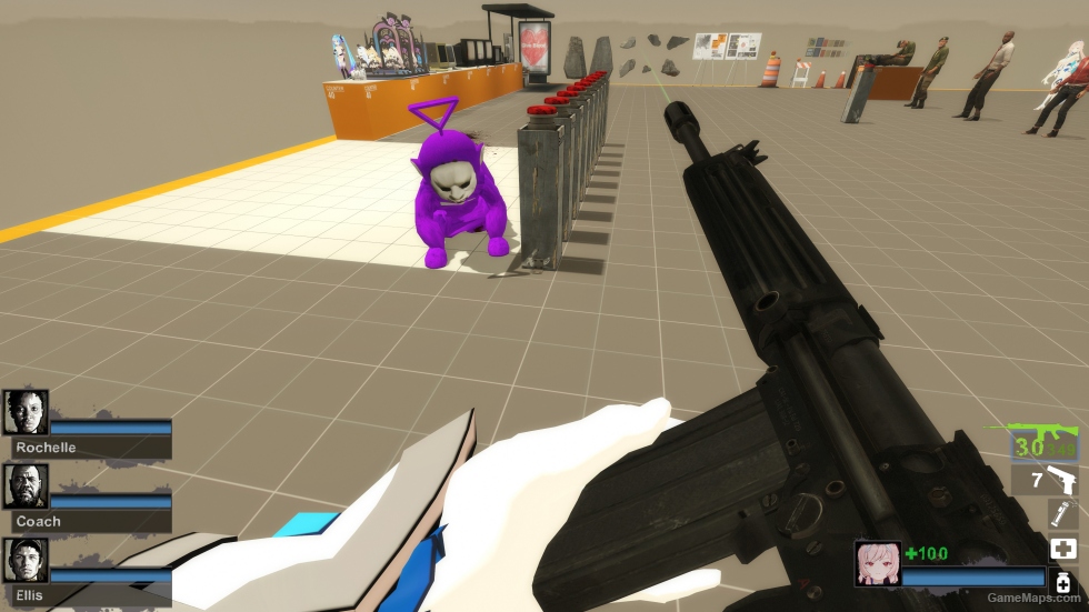 Tinky Winky (Slendytubbies) Over Hunter (Remake) (request)