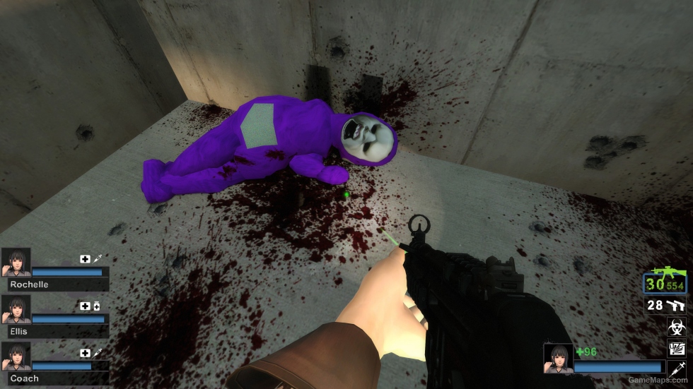 Tinky Winky (Slendytubbies) Over Hunter (Remake) (request)