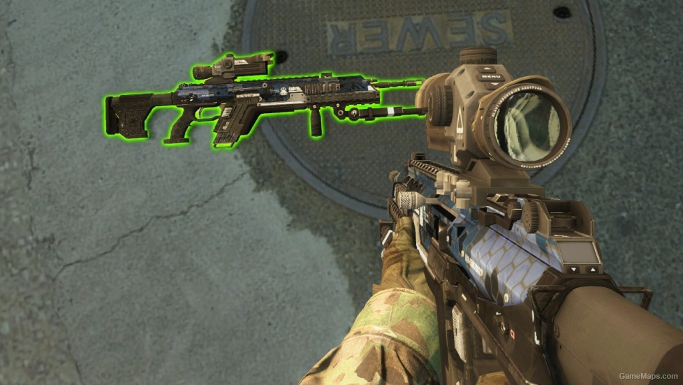 Titanfall Longbow-DMR Sniper
