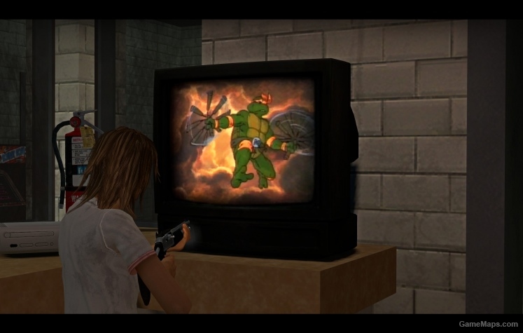 TMNT intro on TV