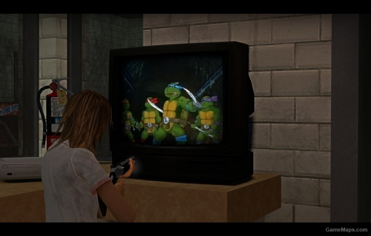 TMNT intro on TV