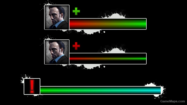 Tomb Raider III styled Health/Progress Bars