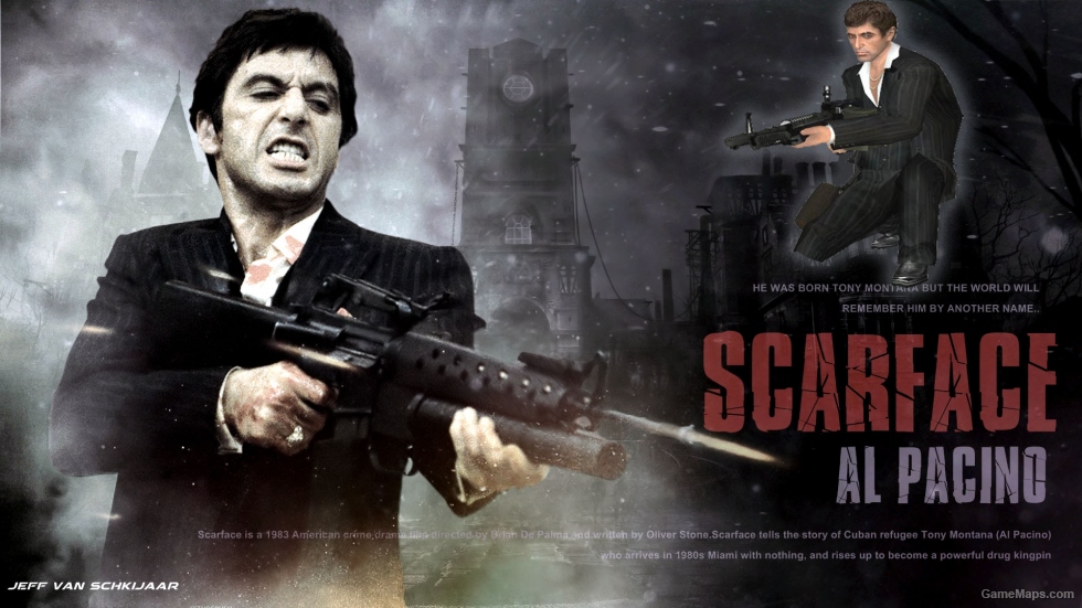 Tony 'Scarface' Montana (Real DMG) (Left 4 Dead 2) .