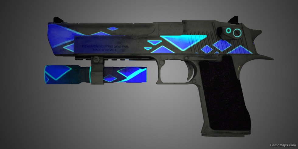 Triangle weapon skin